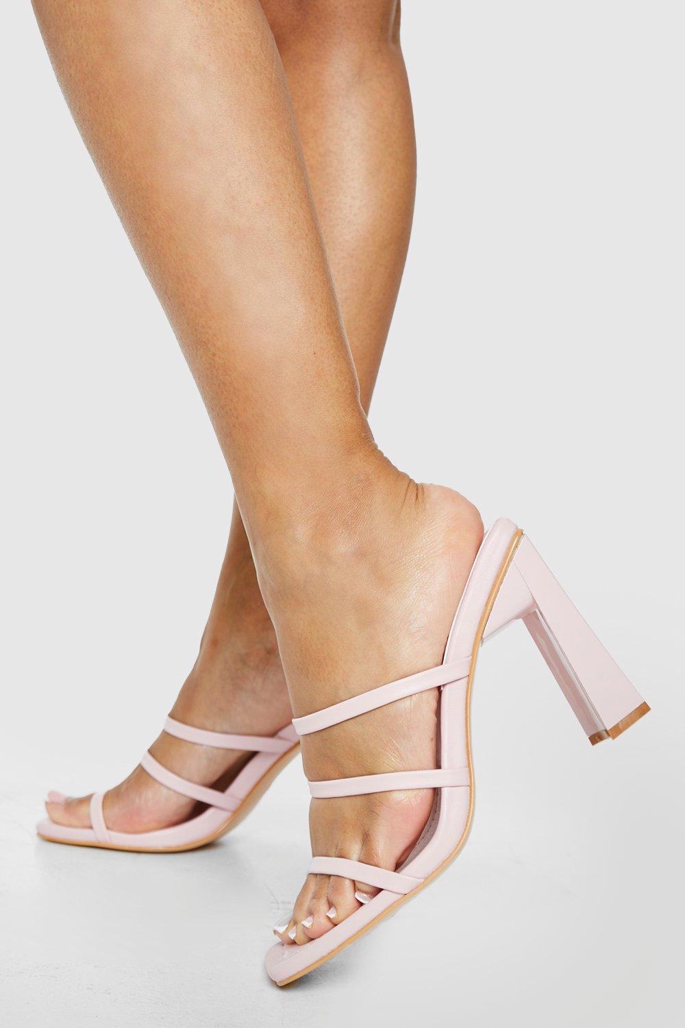 Boohoo store pink heels